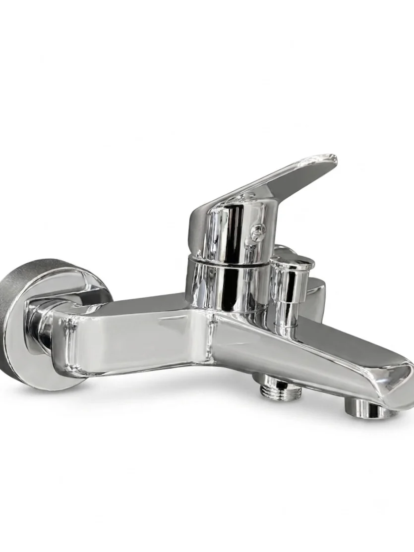 Artema parlak krom banyo duş bataryası