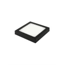 Siyah kasa 18W sıva üstü kare LED panel