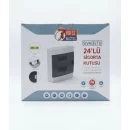 Horoz elektrik sıva üstü 24'lü sigorta kutusu
