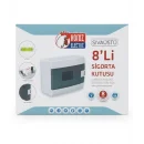 Horoz elektrik sıva üstü 8'li sigorta kutusu